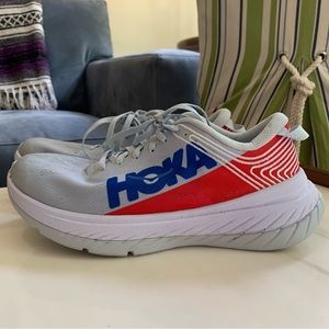 Hoka One One Carbon X - women's size 9 / 9B - Plein Air / Palace Blue